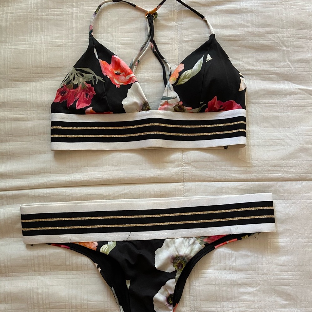 H&M Floral Bikini